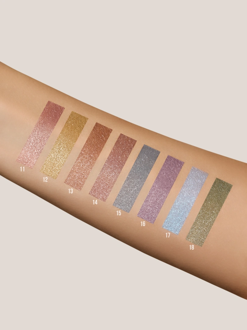TRIUMPH тени для век одинарные eyeshadow intense colour I'm trend sparkle т.16